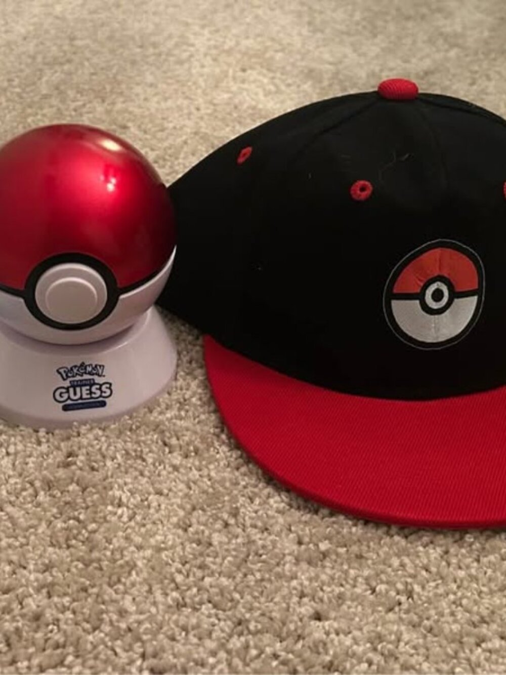 Pokémon Trainer Guess Interactive Game & Hat